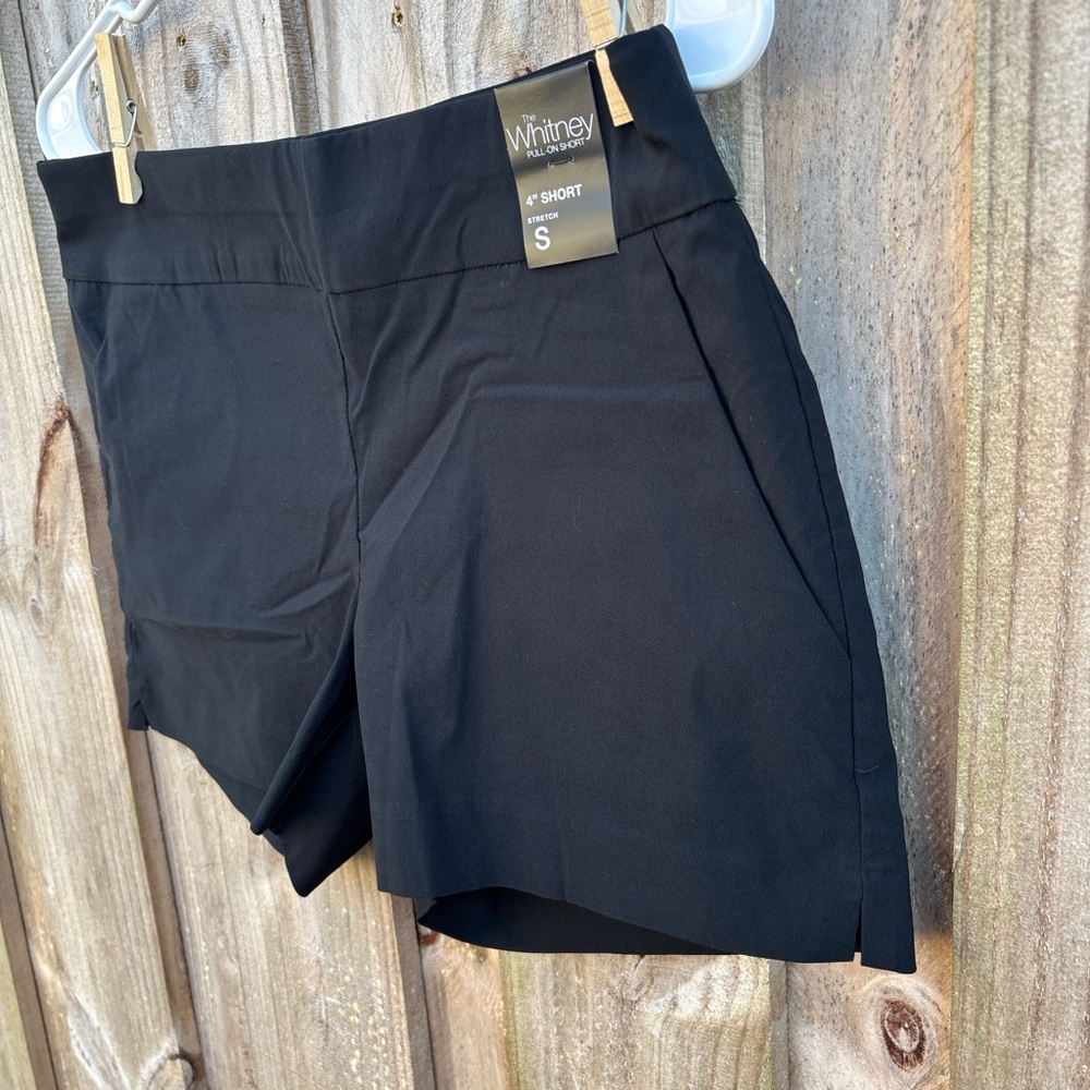 New York & Company Black Women’s Stretch Casual Shorts - Size S - Picture 3 of 12